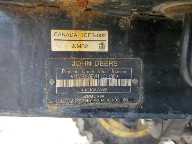 2020 John Deere 3038E