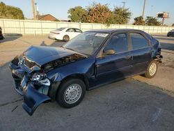 Salvage cars for sale at Oklahoma City, OK auction: 1995 Honda Civic DX