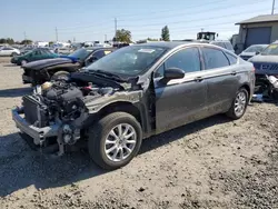 Salvage cars for sale from Copart Eugene, OR: 2015 Ford Fusion S