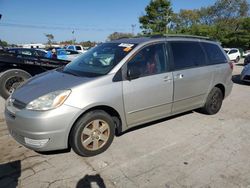 Toyota salvage cars for sale: 2005 Toyota Sienna CE