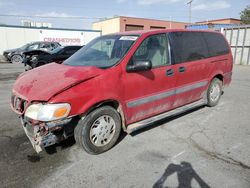 Salvage cars for sale at Anthony, TX auction: 1998 Chevrolet Venture