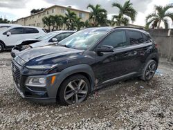 Hyundai Kona salvage cars for sale: 2021 Hyundai Kona Ultimate