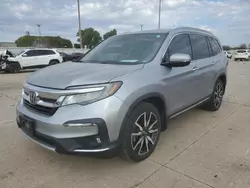 Salvage cars for sale at Oklahoma City, OK auction: 2020 Honda Pilot Touring