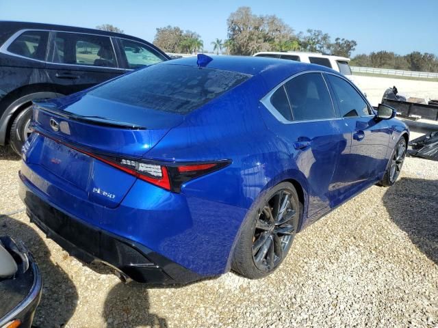 2021 Lexus IS 350 F Sport