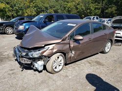 Salvage cars for sale at Austell, GA auction: 2019 Chevrolet Cruze LS