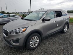 Salvage cars for sale at Riverview, FL auction: 2018 KIA Sorento LX