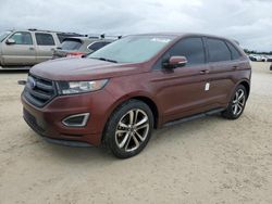 Salvage cars for sale at Arcadia, FL auction: 2015 Ford Edge Sport