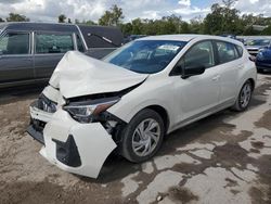 Salvage cars for sale at Apopka, FL auction: 2024 Subaru Impreza