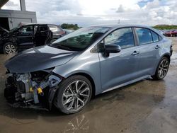 Toyota salvage cars for sale: 2021 Toyota Corolla SE