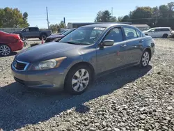 Flood-damaged cars for sale at auction: 2009 Honda Accord EXL