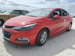 2017 Chevrolet Cruze LT en venta en Arcadia, FL