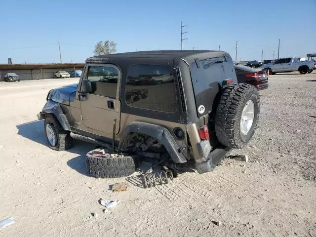 2003 Jeep Wrangler / TJ Rubicon