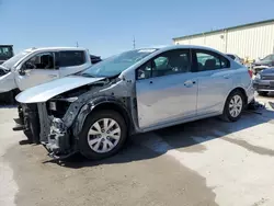 Salvage cars for sale at Haslet, TX auction: 2012 Honda Civic LX