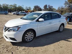 Nissan salvage cars for sale: 2017 Nissan Sentra S