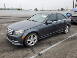 Mercedes-Benz salvage cars for sale: 2011 Mercedes-Benz C300