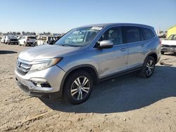 Salvage cars for sale at Sacramento, CA auction: 2017 Honda Pilot EX