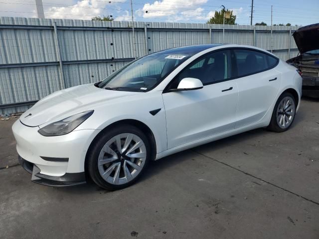 2022 Tesla Model 3