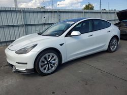 Tesla Model 3 salvage cars for sale: 2022 Tesla Model 3