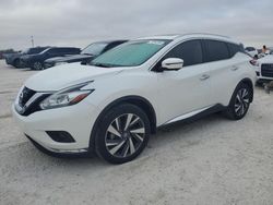 Salvage cars for sale at Arcadia, FL auction: 2016 Nissan Murano S