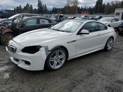 Salvage cars for sale at Graham, WA auction: 2014 BMW 650 XI