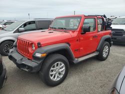 Flood-damaged cars for sale at auction: 2023 Jeep Wrangler Sport