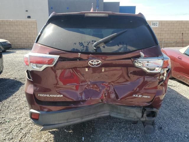 2016 Toyota Highlander XLE