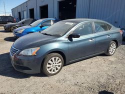 Salvage cars for sale at Jacksonville, FL auction: 2014 Nissan Sentra S