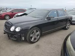 Salvage cars for sale from Copart Arcadia, FL: 2007 Bentley Continental Flying Spur