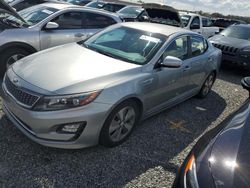 Salvage cars for sale at Riverview, FL auction: 2014 KIA Optima Hybrid