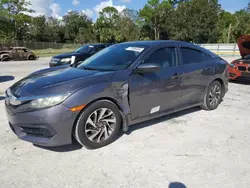 Salvage cars for sale at Fort Pierce, FL auction: 2016 Honda Civic EX