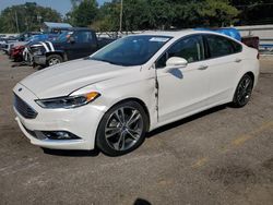 Salvage cars for sale at Eight Mile, AL auction: 2017 Ford Fusion Titanium