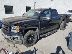 Salvage cars for sale at Farr West, UT auction: 2015 GMC Sierra K1500 SLE