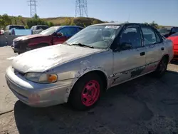 Salvage cars for sale at Littleton, CO auction: 2001 Chevrolet GEO Prizm Base