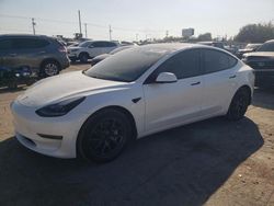 Salvage cars for sale at Oklahoma City, OK auction: 2021 Tesla Model 3