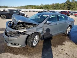 Vehiculos salvage en venta de Copart Harleyville, SC: 2017 Chevrolet Impala LT