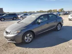 2013 Honda Civic LX en venta en Kansas City, KS