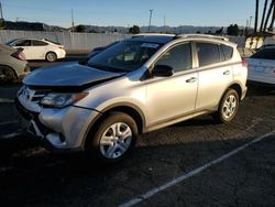 Salvage cars for sale at Van Nuys, CA auction: 2015 Toyota Rav4 LE