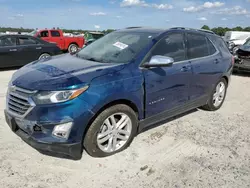 Chevrolet salvage cars for sale: 2020 Chevrolet Equinox Premier