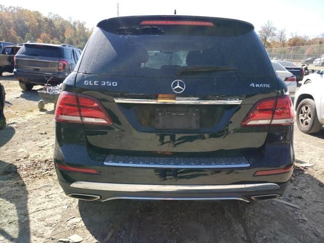 2016 Mercedes-Benz GLE 350 4matic