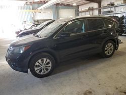 Salvage cars for sale at Eldridge, IA auction: 2014 Honda CR-V EXL