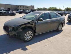 Salvage cars for sale at Wilmer, TX auction: 2012 Toyota Camry Base