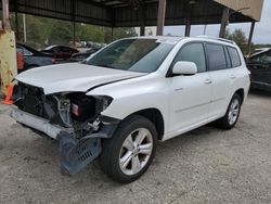 Salvage cars for sale at Gaston, SC auction: 2010 Toyota Highlander Limited