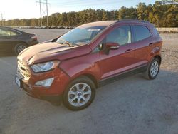 Ford Ecosport salvage cars for sale: 2021 Ford Ecosport SE