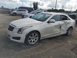 Salvage cars for sale at Miami, FL auction: 2014 Cadillac ATS