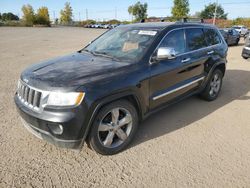 Salvage cars for sale from Copart Montreal Est, QC: 2012 Jeep Grand Cherokee Overland