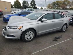 Salvage cars for sale at Moraine, OH auction: 2013 Ford Fusion S