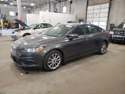 Salvage cars for sale at Blaine, MN auction: 2017 Ford Fusion SE