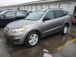 Salvage cars for sale at Louisville, KY auction: 2011 Hyundai Santa FE GLS