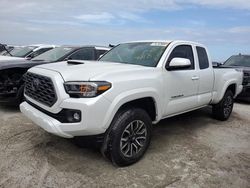 Flood-damaged cars for sale at auction: 2021 Toyota Tacoma Access Cab