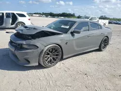 Dodge Charger srt Hellcat salvage cars for sale: 2019 Dodge Charger SRT Hellcat